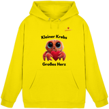 Kleiner Krebs - Großes Herz - Basic Unisex Hoodie
