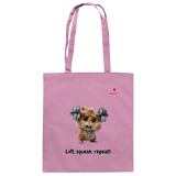 Lift, squeak, repeat! – Hamster  - Baumwolltasche