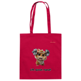 Lift, squeak, repeat! – Hamster  - Baumwolltasche