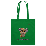 Lift, squeak, repeat! – Hamster  - Baumwolltasche