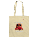 Kleiner Krebs - Großes Herz - Baumwolltasche