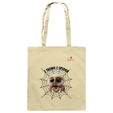 Itzy die Spinne - „I Think I Spider“ - Baumwolltasche