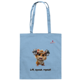 Lift, squeak, repeat! – Hamster  - Baumwolltasche