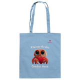 Kleiner Krebs - Großes Herz - Baumwolltasche