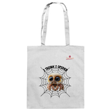 Itzy die Spinne - „I Think I Spider“ - Baumwolltasche