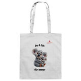 Du & Ich für immer - Koalas - Baumwolltasche