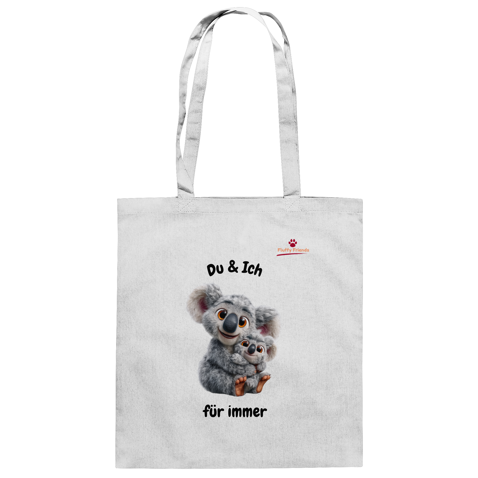 Du & Ich für immer - Koalas - Baumwolltasche