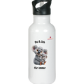 Du & Ich für immer - Koalas - Edelstahl-Trinkflasche