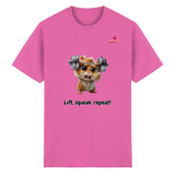 Lift, squeak, repeat! – Hamster  - Heavy Cotton T-Shirt