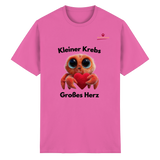 Kleiner Krebs - Großes Herz - Heavy Cotton T-Shirt