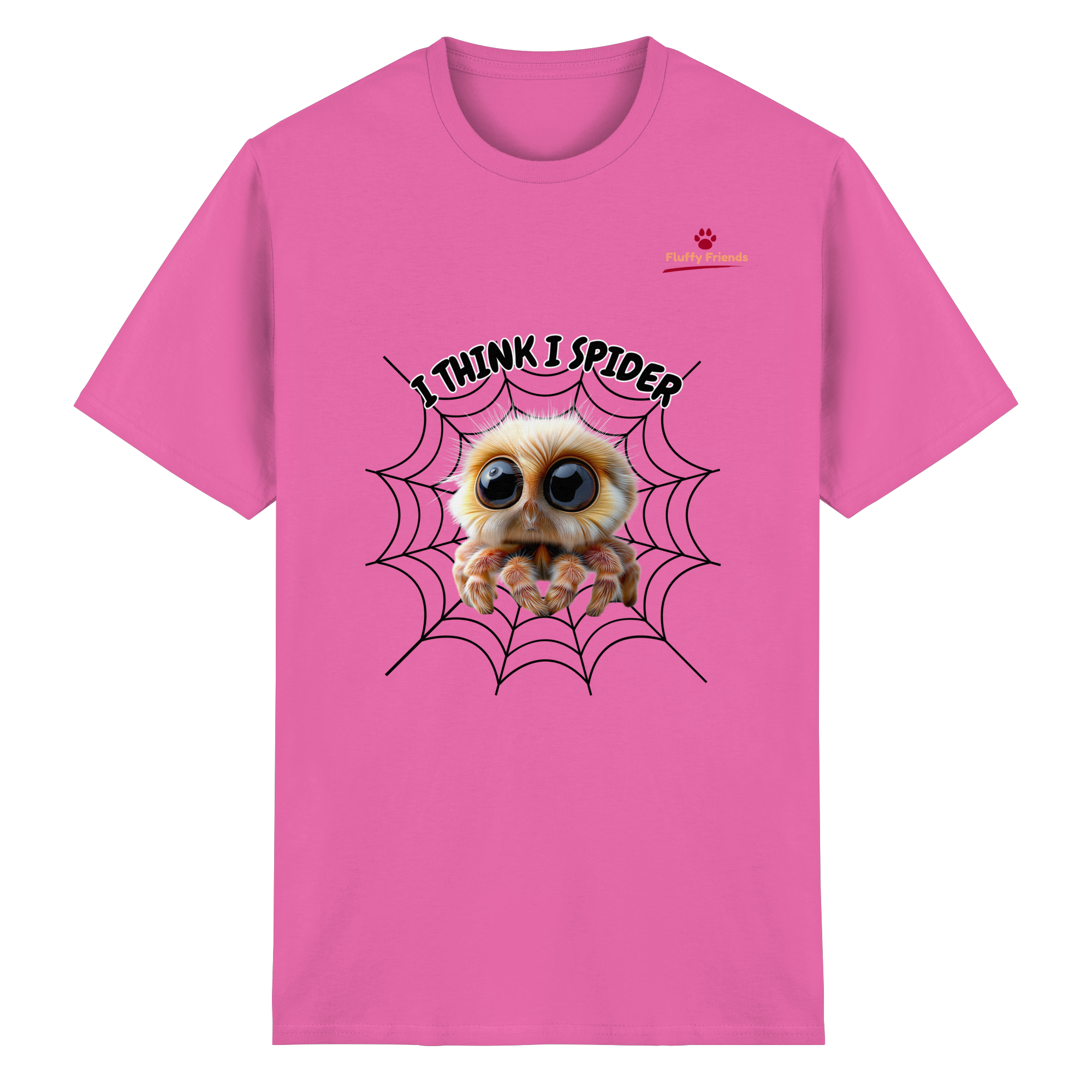 Itzy die Spinne - „I Think I Spider“ - Heavy Cotton T-Shirt