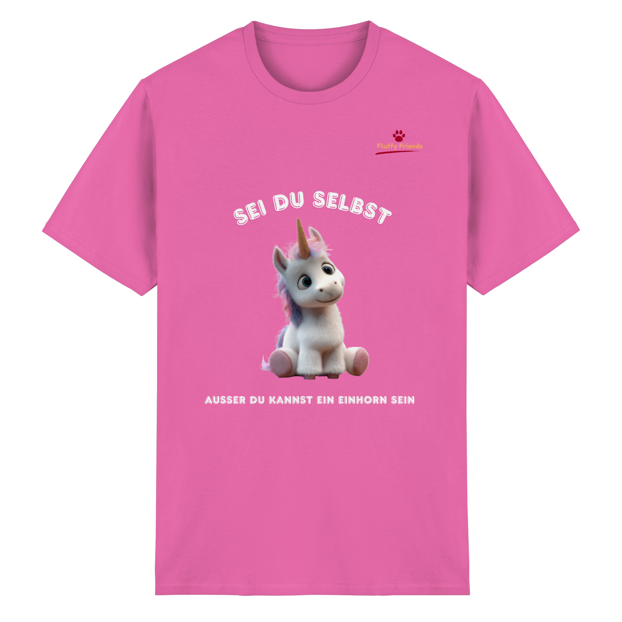 Sei du selbst – Einhorn  - Heavy Cotton T-Shirt