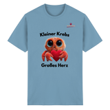 Kleiner Krebs - Großes Herz - Heavy Cotton T-Shirt