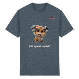 Lift, squeak, repeat! – Hamster  - Heavy Cotton T-Shirt