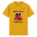 Kleiner Krebs - Großes Herz - Heavy Cotton T-Shirt