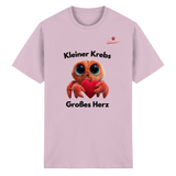 Kleiner Krebs - Großes Herz - Heavy Cotton T-Shirt