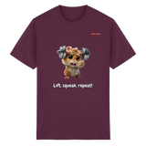 Lift, squeak, repeat! – Hamster  - Heavy Cotton T-Shirt