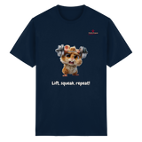 Lift, squeak, repeat! – Hamster  - Heavy Cotton T-Shirt