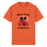 Kleiner Krebs - Großes Herz - Heavy Cotton T-Shirt