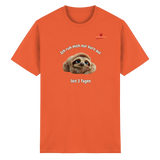 Ich ruh mich nur kurz aus – Faultier - Heavy Cotton T-Shirt