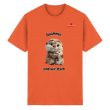 Zusammen sind wir stark - Otter - Heavy Cotton T-Shirt