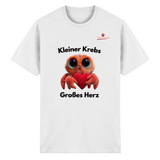 Kleiner Krebs - Großes Herz - Heavy Cotton T-Shirt