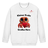 Kleiner Krebs - Großes Herz - Kids Basic Sweatshirt