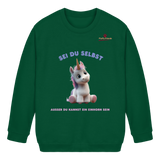 Sei du selbst – Einhorn  - Kids Basic Sweatshirt