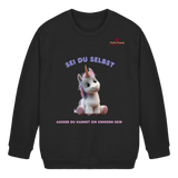Sei du selbst – Einhorn  - Kids Basic Sweatshirt