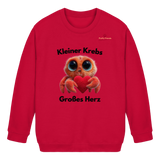 Kleiner Krebs - Großes Herz - Kids Basic Sweatshirt