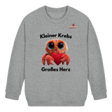 Kleiner Krebs - Großes Herz - Kids Basic Sweatshirt