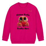 Kleiner Krebs - Großes Herz - Kids Basic Sweatshirt