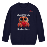 Kleiner Krebs - Großes Herz - Kids Basic Sweatshirt