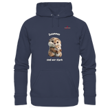 Zusammen sind wir stark - Otter - Kids Premium Hoodie