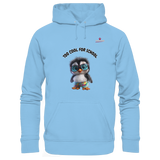 TOO COOL FOR SCHOOL – Pinguin  - Kids Premium Hoodie