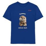 Zusammen sind wir stark - Otter - Kids Premium Shirt