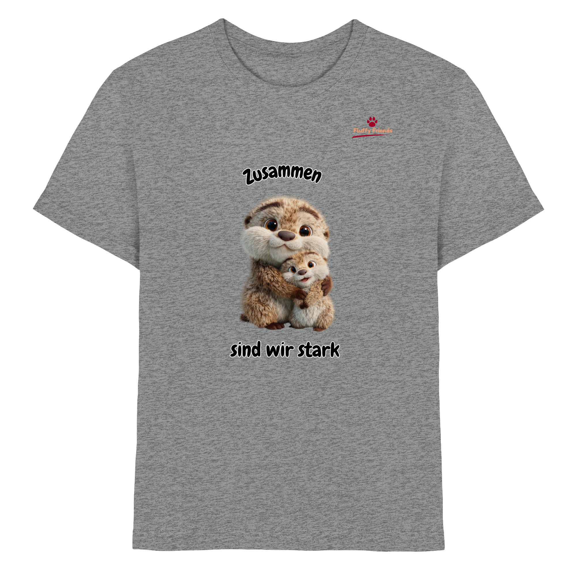 Zusammen sind wir stark - Otter - Kids Premium Shirt