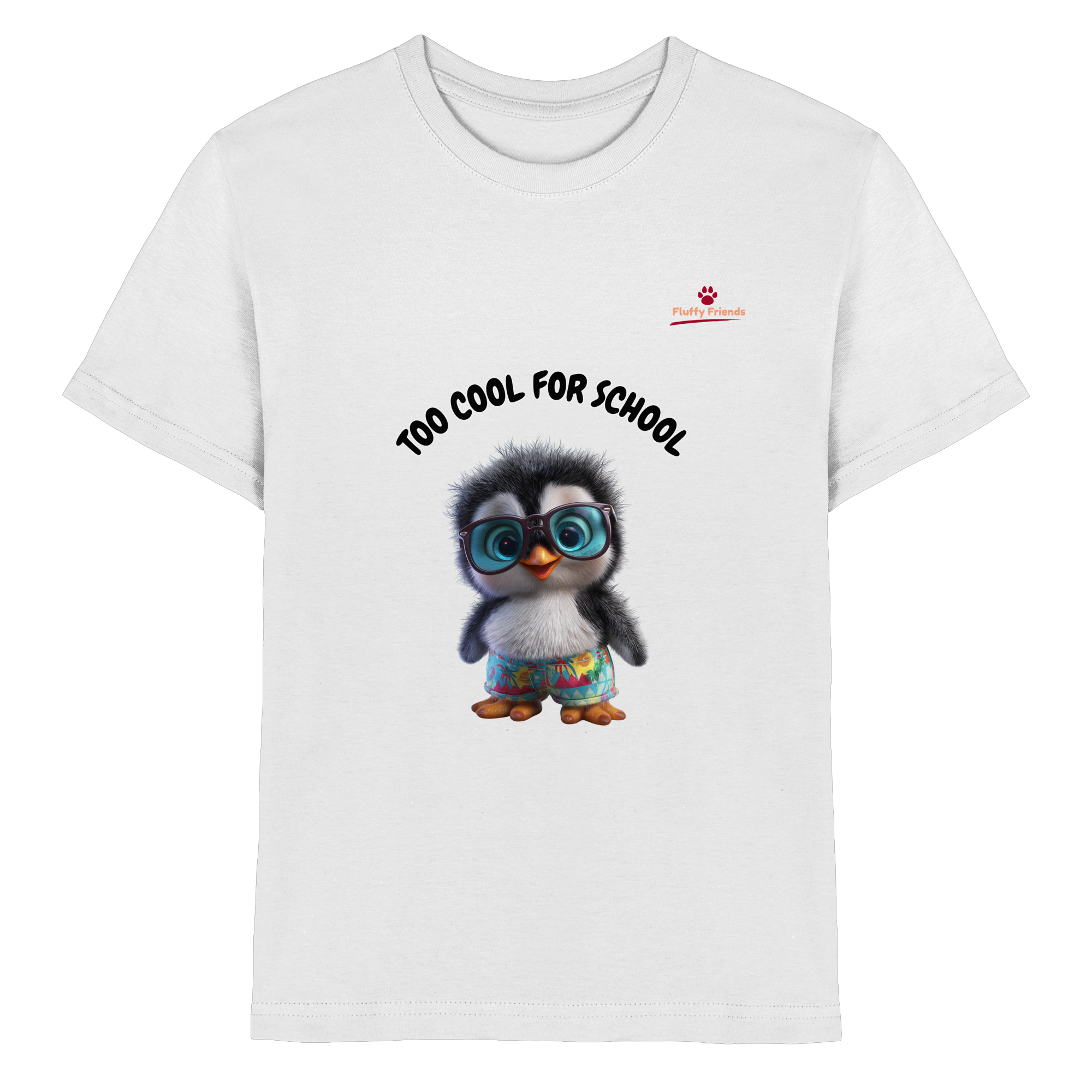 TOO COOL FOR SCHOOL – Pinguin  - Kids Premium Shirt
