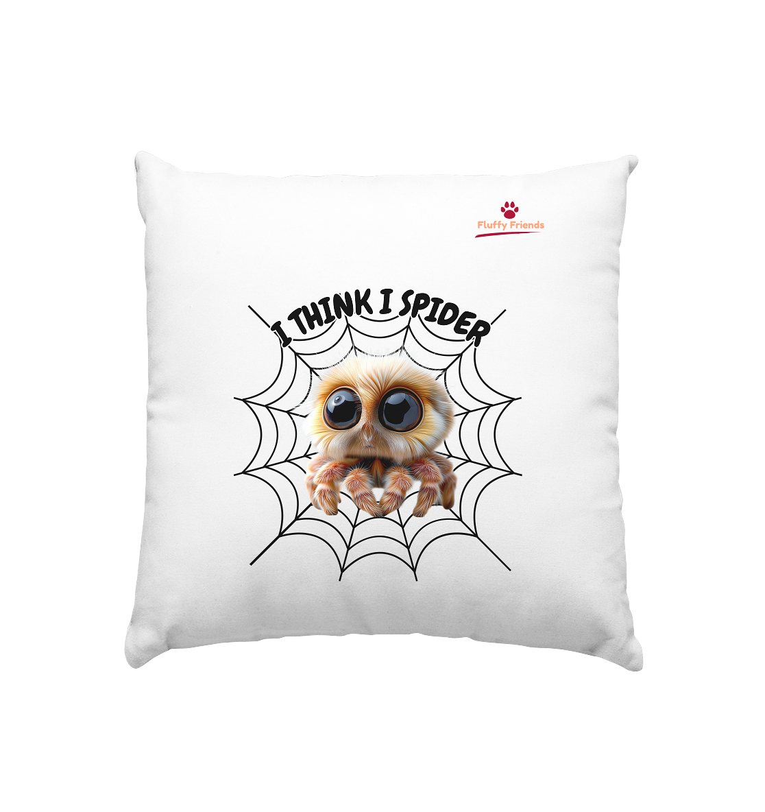 Itzy die Spinne - „I Think I Spider“ - Kissen 40x40cm