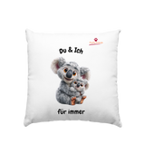 Du & Ich für immer - Koalas - Kissen 40x40cm