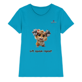 Lift, squeak, repeat! – Hamster  - Ladies Premium Shirt
