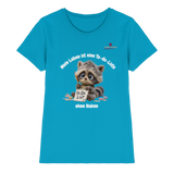 Mein Leben ist eine To-do-Liste - Waschbär - Ladies Premium Shirt