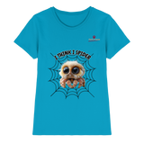 Itzy die Spinne - „I Think I Spider“ - Ladies Premium Shirt