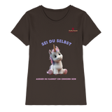 Sei du selbst – Einhorn  - Ladies Premium Shirt