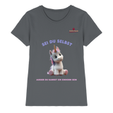 Sei du selbst – Einhorn  - Ladies Premium Shirt
