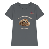 Ich ruh mich nur kurz aus – Faultier - Ladies Premium Shirt