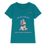 Sei du selbst – Einhorn  - Ladies Premium Shirt