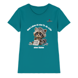 Mein Leben ist eine To-do-Liste - Waschbär - Ladies Premium Shirt