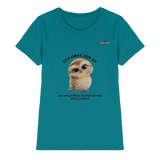 Eule- Ich höre dir zu - aber speichere es unter "irrelevant" - Ladies Premium Shirt