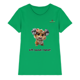 Lift, squeak, repeat! – Hamster  - Ladies Premium Shirt